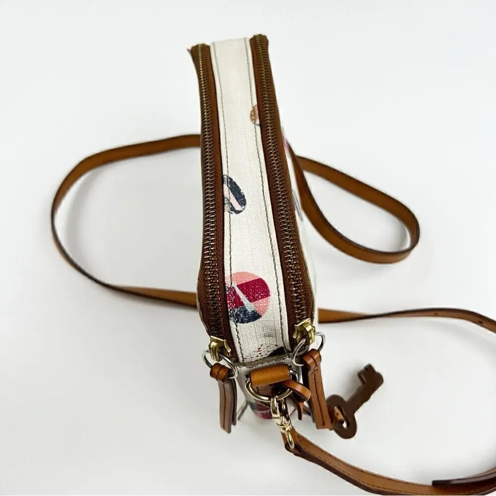 Fun fossil Sydney cross body bag
